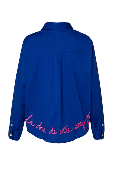 ARTIST SHIRT ROYAL BLUE