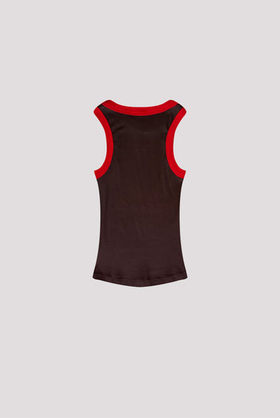 TANK TOP BROWN