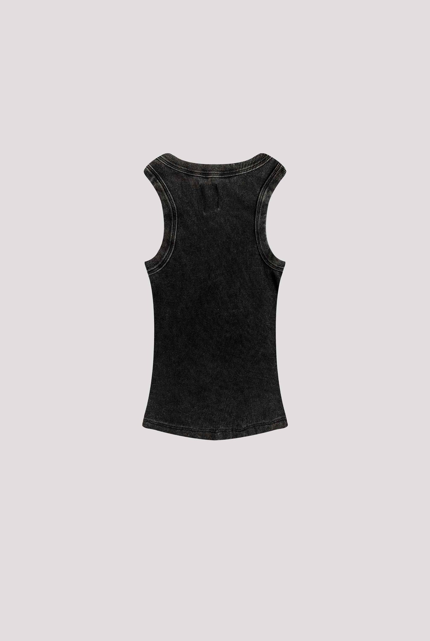 TANK TOP ACID WASH BLACK