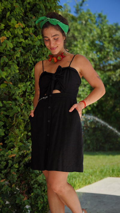 SEÑORA LEY BLACK DRESS