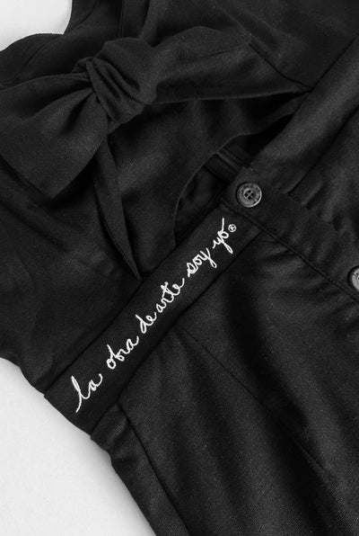 SEÑORA LEY BLACK DRESS