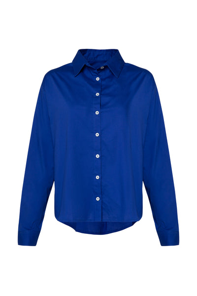 ARTIST SHIRT ROYAL BLUE UN BESO